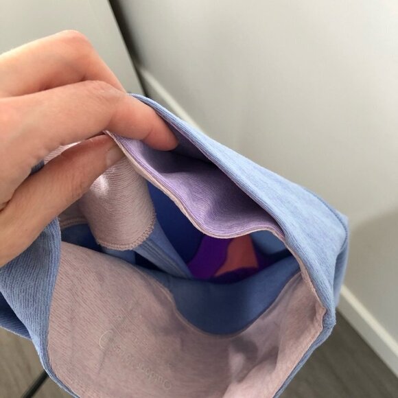 Outdoor Voices 7/8 Spring Leggings Lilac/Lavender/Dahlia  Size Medium - Picture 5 of 7